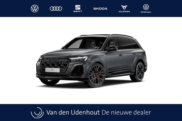 Audi Q7 55 TFSI e quattro 394 Tiptronic Pro Line S Automaat | Optiekpakket zwart plus | Vierwielbesturing | Privacy glas (donker getint) | Sportstoelen plus voorin | Achterbank plus