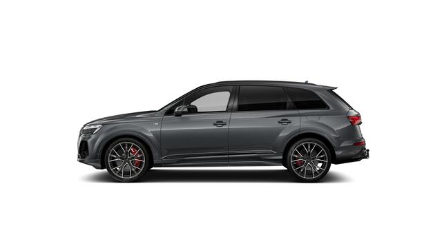 Audi Q7 55 TFSI e quattro 394 Tiptronic Pro Line S Automaat | Optiekpakket zwart plus | Vierwielbesturing | Privacy glas (donker getint) | Sportstoelen plus voorin | Achterbank plus