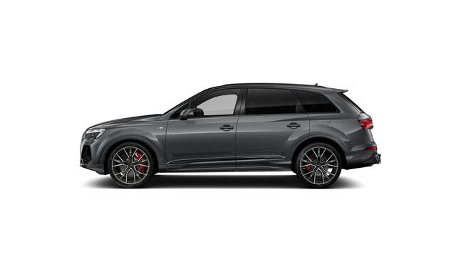 Audi Q7 55 TFSI e quattro 394 Tiptronic Pro Line S Automaat | Vierwielbesturing | Privacy glas (donker getint) | Optiekpakket zwart plus | Achterbank plus | Sportstoelen plus voorin