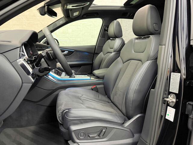 Audi Q7 50 V6 TDI 7-Persoons S-Line | 360 Camera | Trekhaak | ACC | Panorama | B&O Sound | Head-Up | Soft-Close | Matrix-LED | 4-Zone Clima | Stoelverwarming V+A | Keyless-Entry | Standkachel | Luchtvering | Tour-Pakket | Memory | Sfeerverlichting | Stuurverwarmi