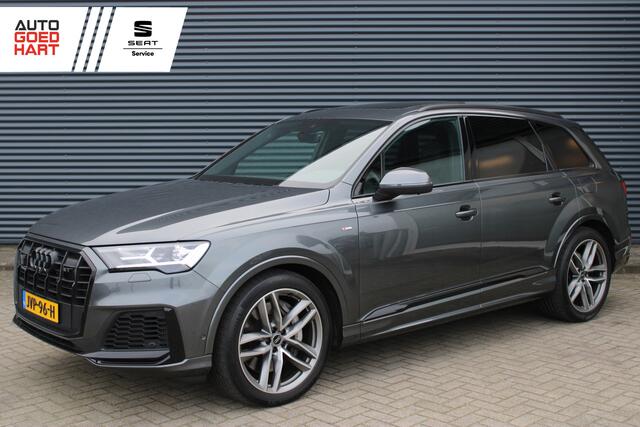 Audi Q7 55 TFSI e quattro S-Line Full-LED Panoramadak Elek-Trekhaak RS-Zetels