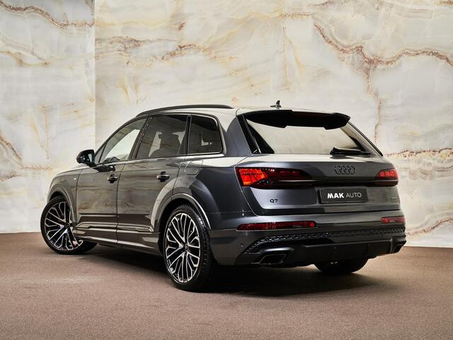 Audi Q7 60 TFSI e Quattro Pro Line S Competition, pano, tr.haak, 22", 4W-best., luchtv., B&O, OLED, matrix-LED, massage, memory, HUD, ACC, privacy