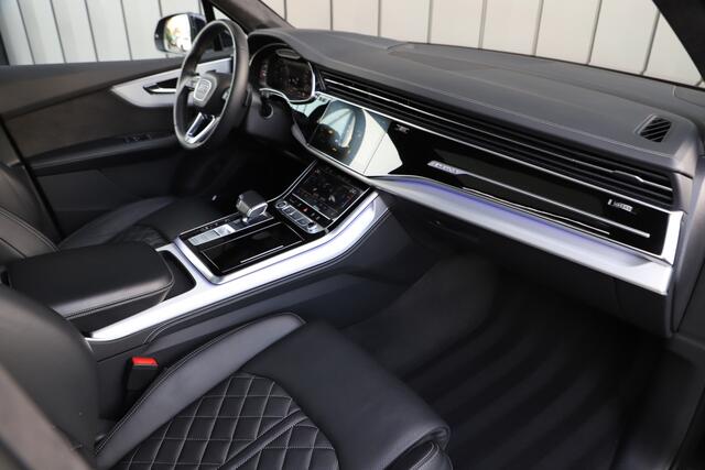 Audi Q7 60 TFSI e quattro Competition | 462PK | Luchtvering | Head-up | Massage | Keyless-go | S-Stoelen | Matrix-led | Trekhaak | Standkachel | 2021.