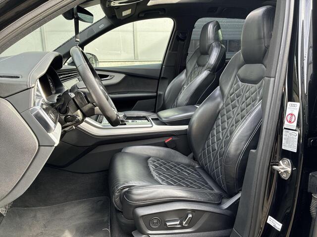 Audi Q7 55 TFSIe 381pk Tiptronic Quattro Pro Line S · Panoramadak · 360 Camera · Luchtvering · Elek. Trekhaak · B&O Sound · Leder Valcona · Elek. Stoelen + Geheugen Bestuurder · 21'' Inch ·