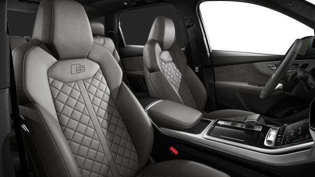 Audi Q7 55 TFSI e quattro 394 Tiptronic Pro Line S Automaat | Vierwielbesturing | Privacy glas (donker getint) | Optiekpakket zwart plus | Achterbank plus | Sportstoelen plus voorin