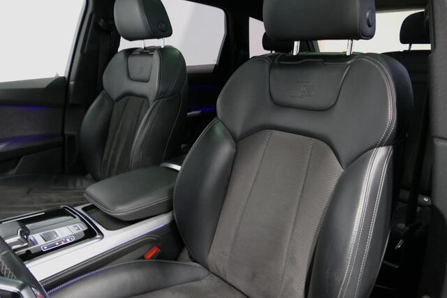 Audi Q7 55 TFSI e quattro Pro Line / S Line / Panoramadak / Matrix Laser koplampen / Elektr. verstelbare voorstoelen / Luchtvering / HUD / Stoelverwarming voor + achter / Apple Carplay - Android Auto / Bang&Olufsen Sound / 22'' LMV / Elektr. wegklapbare trekhaak 
