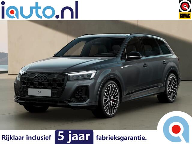 Audi Q7 60 TFSI e quattro Pro Line S Competition Pano/360/B&O/Valcona Leder/Headup/Keyless/22"/Trekhaak wegkl.