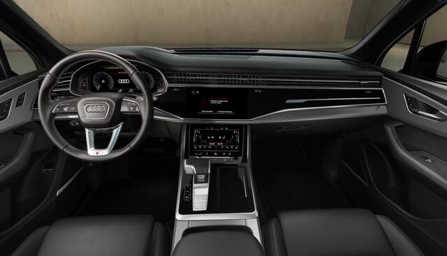 Audi Q7 60 TFSI e quattro Pro Line S Competition Pano/360/B&O/Valcona Leder/Headup/Keyless/22"/Trekhaak wegkl.