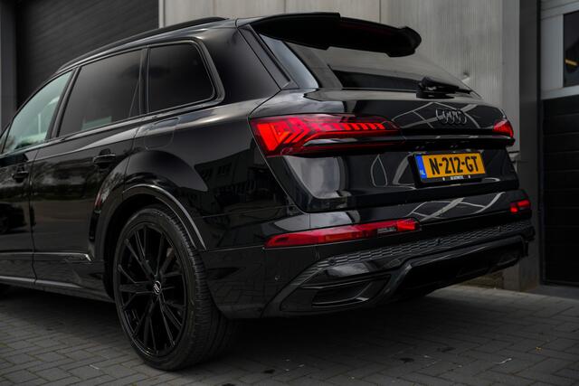 Audi Q7 60 TFSI e 463 pk V6 Quattro Competition S-Line /Laser-Light/ RS-Stoelen/ Keyless/ Head-Up/ B&O/ Adap.Cruise/ Pano-Dak/ Lucht-Vering/ 360-Camera/ Carbon/ Trekhaak/ 22'' LMV