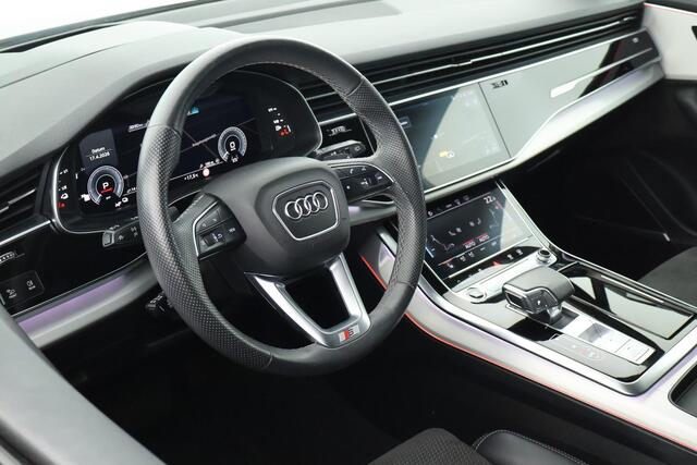 Audi Q7 55 TFSI e 381pk quattro Pro Line S Trekhaak 360Camera B&O Head-Up Keyless Virtual Cockpit Luchtvering Panoramadak 2x S-Line