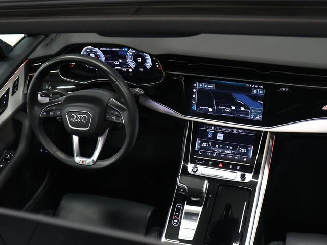Audi Q7 55 TFSI e quattro S Line [SCHUIFKANTELDAK, BANG & OLUFSEN, LUCHTVERING, APPLE CARPLAY, ANDROID, MEMORY SEATS, HEAD-UP, PARKEER ASSISTENT, 360 CAMERA, STOELVERWARMING, ADAPTIVE CRUISE, VOL LEDER, NIEUWSTAAT]