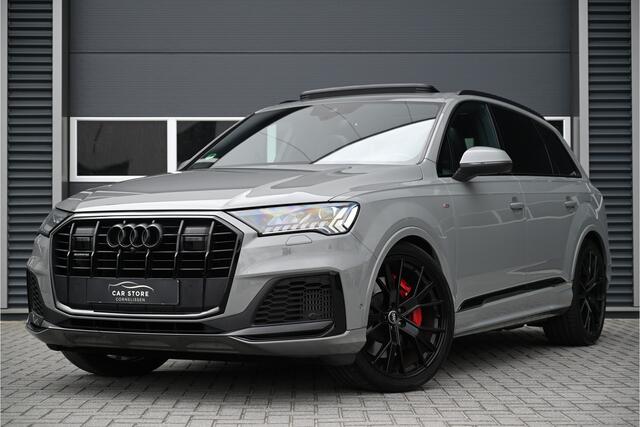 Audi Q7 55 TFSI e QUATTRO / PANO / LED MATRIX / 360 CAMERA / MEMORY / ACC / SFEERVERLICHTING / TREKHAAK / NARDO GREY / NL AUTO