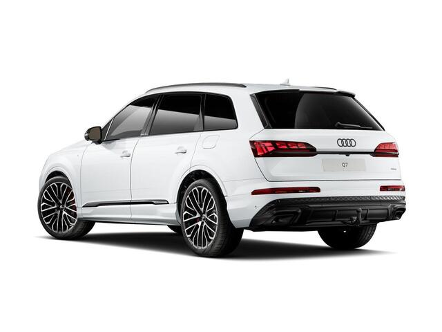 Audi Q7 60 TFSI e quattro Pro Line S Competition 490pk | Komt half augustus binnen | Panoramadak | Wegklapbare trekhaak | Stoelventilatie/massage voorin | HD-matrix-led, laserlicht | Digitale oled-achterlichten | Bang & Olufsen Premium 3D | Leder Valcona S-logo 