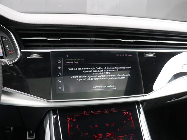 Audi Q7 4.0 TFSI SQ7 quattro | 7 PERS. | MEMORY | B&O | PANO-DAK | HEAD-UP | LUCHTVERING | TREKHAAK | 360° CAMERA | ADAPT. CRUISE | NAVI | STOELVERW. |