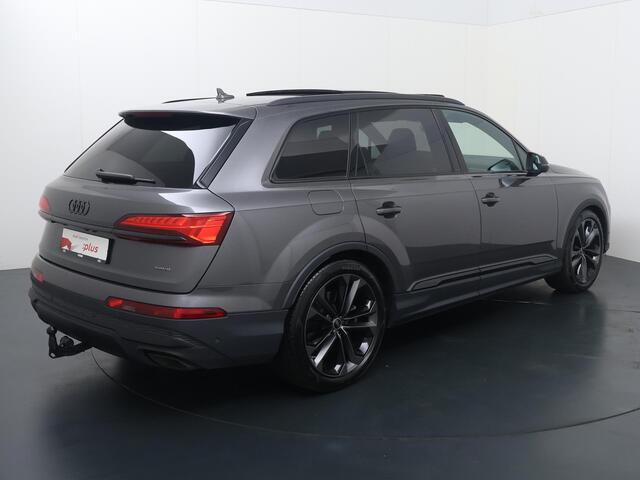 Audi Q7 55 TFSI e quattro Pro Line S | 394 PK | SoH 98% | Trekhaak | Panoramadak | HD Matrix LED | Vierwielbesturing | Head-up Display | Luxe leder | S line |