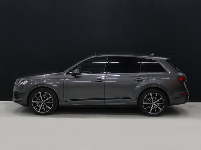 Audi Q7 60 TFSI e quattro Competition [SCHUIFKANTELDAK, RS ZETELS, APPLE CARPLAY, TREKHAAK, MEMORY SEATS, STOELVERWARMING V+A, DIGITAL DASH, HEAD-UP, BOSE, STOELVENTILATIE, MASSAGE, HD MATRIX LED, 360 CAMERA, ELEKTRISCHE ACHTERKL