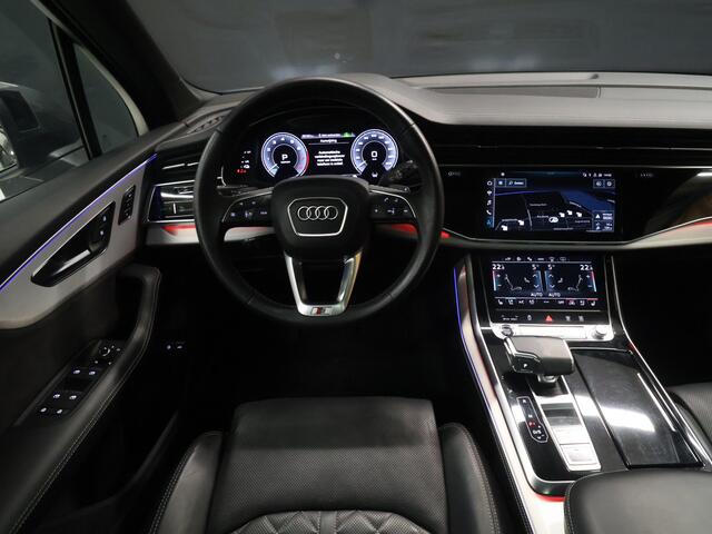 Audi Q7 60 TFSI e quattro Competition [SCHUIFKANTELDAK, RS ZETELS, APPLE CARPLAY, TREKHAAK, MEMORY SEATS, STOELVERWARMING V+A, DIGITAL DASH, HEAD-UP, BOSE, STOELVENTILATIE, MASSAGE, HD MATRIX LED, 360 CAMERA, ELEKTRISCHE ACHTERKL