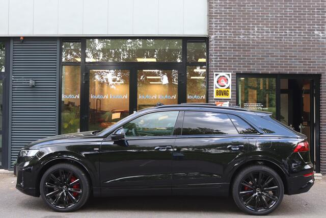 Audi Q8 55 TFSI e quattro Pro Line S Laser-Matrix/Pano/4wiel/B&O/360/RS-stoel/Servo/Luchtvering/Keyless/Head-up/Trekhaak