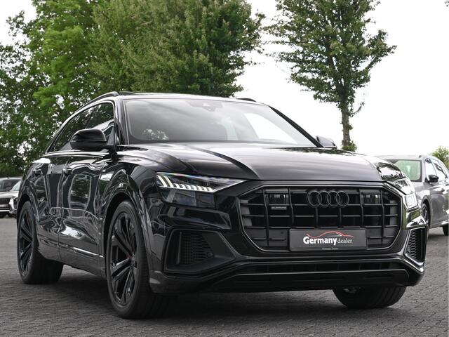 Audi Q8 55TFSI 340PK V6 Quattro S-Line Black Optic Lucht Pano M-led Softclose Head-Up Nachtz 23-Inch