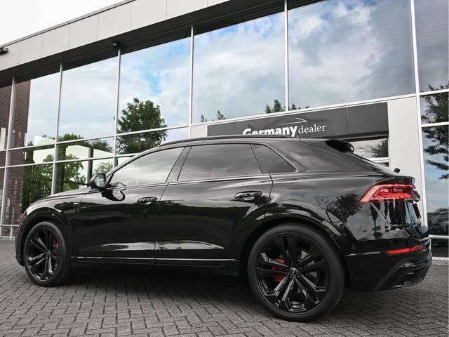 Audi Q8 55TFSI 340PK V6 Quattro S-Line Black Optic Lucht Pano M-led Softclose Head-Up Nachtz 23-Inch