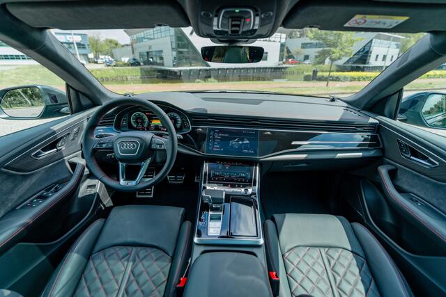 Audi Q8 60 TFSIe Competition ABT | ABT Power S 570pk | ABT Aero | ABT HR23 matt racing gold | ABT Carbon fenders | ABT eAWS Audi Exclusive | B&O Advanced 3D | Uitgebreid leder pakket | Advanced onderstel | alcantara hemel | HD Matrix laser LED | servosluiting | c