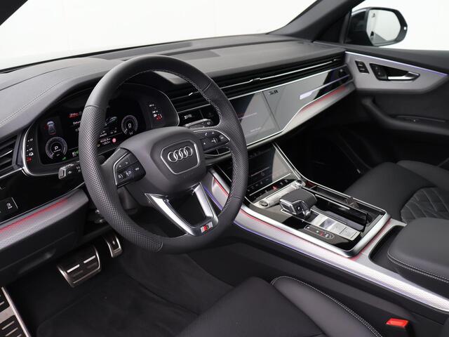 Audi Q8 60 TFSI e quattro Pro Line S Competition | 490 PK | SoH 100% | Panoramadak | Vierwielbesturing | Head-Up display | Trekhaak | 22" velgen | HD Matrix LED koplampen |