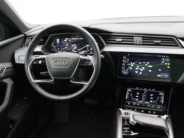 Audi Q8 e-tron 50 quattro Advanced Edition 95 kWh 340PK | Pano. Dak | Adapt. Cruise | Luchtvering | Stoelverwarming | Audi Sound | 21-Inch |