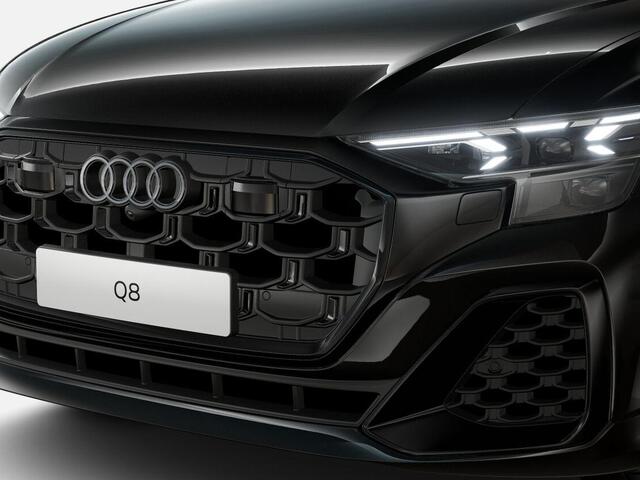 Audi Q8 55 TFSI e quattro Pro Line S 394 PK · Vierwielbesturing · HD Matrix + Laser verlichting · Digitale OLED achterlichten · 23" LM Velgen