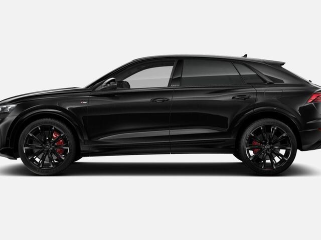 Audi Q8 55 TFSI e quattro Pro Line S 394 PK · Vierwielbesturing · HD Matrix + Laser verlichting · Digitale OLED achterlichten · 23" LM Velgen