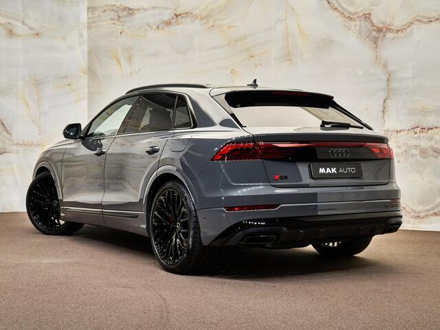 Audi Q8 60 TFSI e Quattro Pro Line S Competition, Audi Exclusive, pano, B&O adv., 4W-best, OLED, S sportstoelen, nachtz., massage, HUD, tr.haak, keyless, 23", NP181k