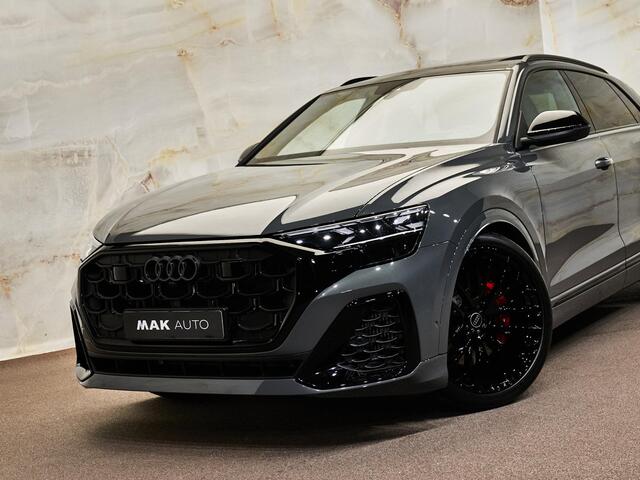 Audi Q8 60 TFSI e Quattro Pro Line S Competition, Audi Exclusive, pano, B&O adv., 4W-best, OLED, S sportstoelen, nachtz., massage, HUD, tr.haak, keyless, 23", NP181k