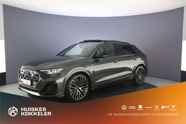 Audi Q8 55 TFSI e quattro Pro Line S | HD-Matrix | Pano | Headup | Oled | Achteras besturing | B&O | Memmory | Trekhaak |