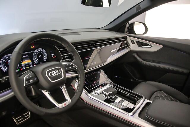 Audi Q8 55 TFSI e quattro Pro Line S | HD-Matrix | Pano | Headup | Oled | Achteras besturing | B&O | Memmory | Trekhaak |