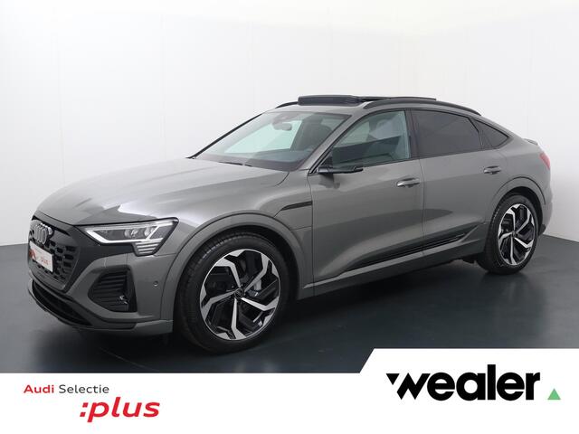 Audi Q8 Sportback e-tron 55 quattro S Edition 115 kWh | 408 PK | SoH 100% | Panoramadak | Trekhaak | Virtuele spiegels | Head-up display |