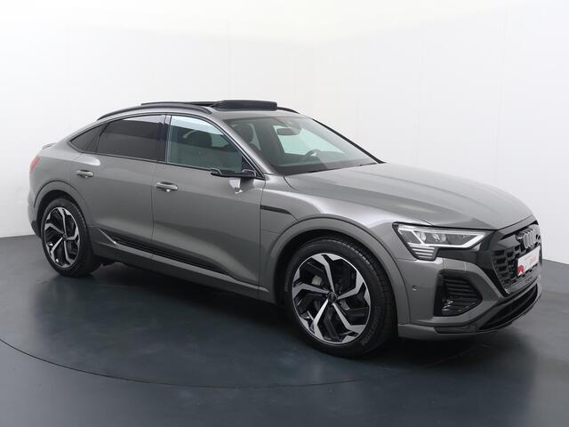 Audi Q8 Sportback e-tron 55 quattro S Edition 115 kWh | 408 PK | SoH 100% | Panoramadak | Trekhaak | Virtuele spiegels | Head-up display |