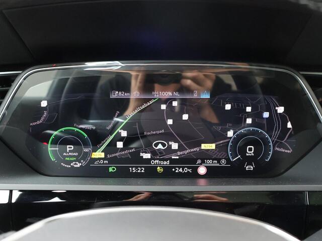 Audi Q8 Sportback e-tron 55 quattro S Edition 115 kWh | 408 PK | SoH 100% | Panoramadak | Trekhaak | Virtuele spiegels | Head-up display |