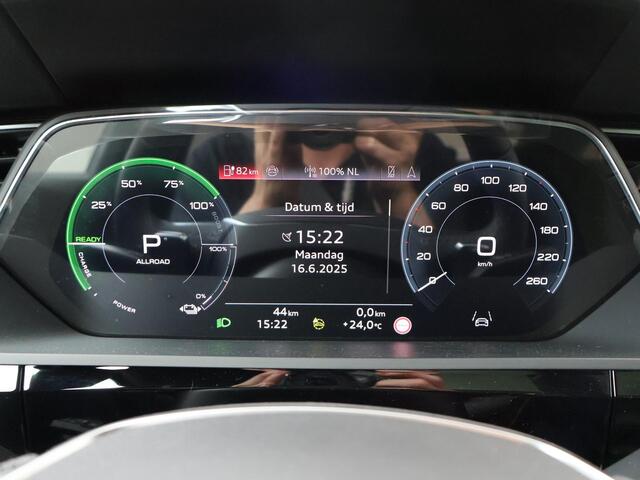 Audi Q8 Sportback e-tron 55 quattro S Edition 115 kWh | 408 PK | SoH 100% | Panoramadak | Trekhaak | Virtuele spiegels | Head-up display |