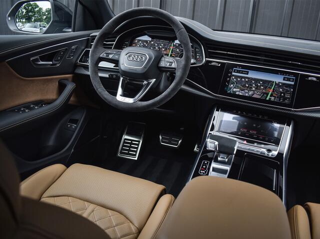 Audi Q8 60 TFSI e QUATTRO PRO LINE S COMPETITION | PANORAMADAK | EXCLUSIVE INTERIEUR | BANG&OLUFSEN | HEAD-UP | TREKHAAK | SOFT-CLOSE | MASSAGE SEATS | AMBIANCE INTERIEUR | 4-ZONE CLIMATE | ALCANTARA STUUR | ADAPTIVE CRUISE |