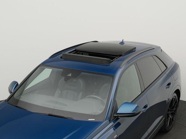 Audi Q8 55 TFSI e 381 pk tiptronic quattro Pro Line S / | Panoramadak | Leder | Elektr. verstelbare stoelen | Achteruitrijcamera | Stuur-/stoelverwarming