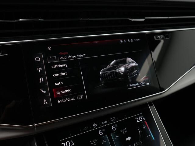 Audi Q8 55 TFSI e 381 pk tiptronic quattro Pro Line S / | Panoramadak | Leder | Elektr. verstelbare stoelen | Achteruitrijcamera | Stuur-/stoelverwarming