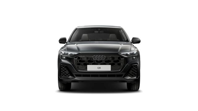 Audi Q8 55 TFSI e 394 Tiptronic Pro Line S Automaat | Vierwielbesturing | Privacy glas (donker getint) | Glazen panoramadak | Optiekpakket zwart plus | Bang & Olufsen Premium 3D | Sportstoelen plus voorin