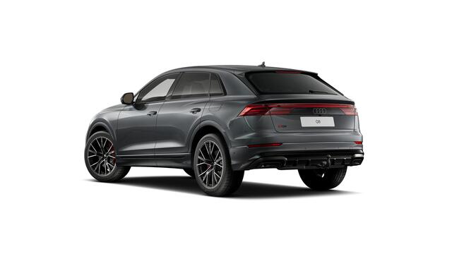 Audi Q8 55 TFSI e 394 Tiptronic Pro Line S Automaat | Vierwielbesturing | Privacy glas (donker getint) | Glazen panoramadak | Optiekpakket zwart plus | Bang & Olufsen Premium 3D | Sportstoelen plus voorin