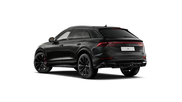 Audi Q8 55 TFSI e quattro Pro Line S 394pk | Panoramadak | B&O | Vierwielbesturing | Ass.Plus.Remote | Sportstoel Plus | 23'' inch Zwart | Trekhaak |