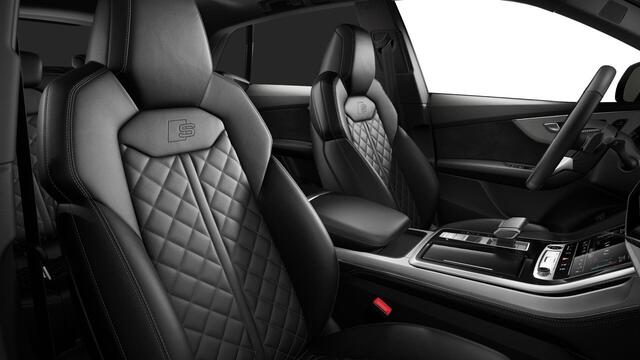 Audi Q8 55 TFSI e quattro Pro Line S 394pk | Panoramadak | B&O | Vierwielbesturing | Ass.Plus.Remote | Sportstoel Plus | 23'' inch Zwart | Trekhaak |