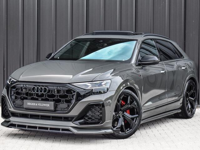 Audi Q8 60 TFSI e quattro Pro Line S COMPETITION | RSQ8 WHEELS | S-SEATS | B&O ADVANCED | PANORAMADAK | 4-WHEEL STEERING | TREKHAAK | ASSISTENT TOUR PACK | AERO COLOR PACK | HEAD-UP | AMBIANCE INTERIEUR | CHRONOS EXCLUSIVE | STOEL MASSAGE + VENTILATIE
