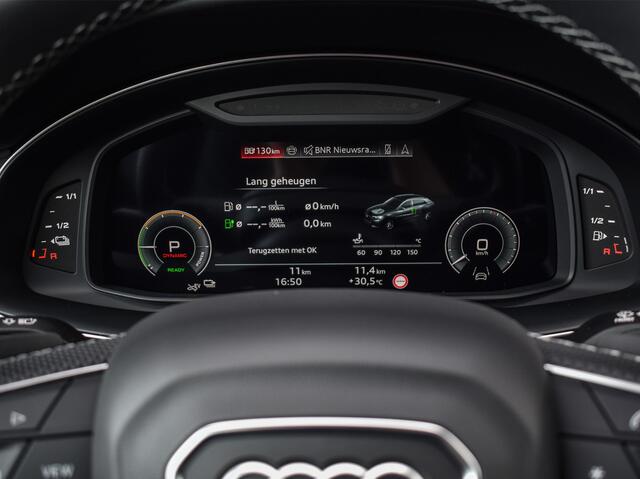 Audi Q8 60 TFSI e quattro Pro Line S COMPETITION | RSQ8 WHEELS | S-SEATS | B&O ADVANCED | PANORAMADAK | 4-WHEEL STEERING | TREKHAAK | ASSISTENT TOUR PACK | AERO COLOR PACK | HEAD-UP | AMBIANCE INTERIEUR | CHRONOS EXCLUSIVE | STOEL MASSAGE + VENTILATIE