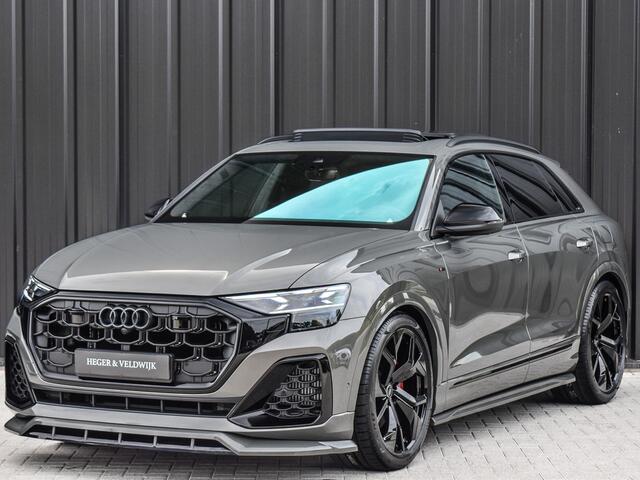 Audi Q8 60 TFSI e quattro Pro Line S COMPETITION | RSQ8 WHEELS | S-SEATS | B&O ADVANCED | PANORAMADAK | 4-WHEEL STEERING | TREKHAAK | ASSISTENT TOUR PACK | AERO COLOR PACK | HEAD-UP | AMBIANCE INTERIEUR | CHRONOS EXCLUSIVE | STOEL MASSAGE + VENTILATIE