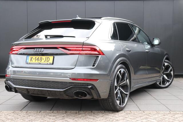 Audi Q8 4.0 TFSI RS Q8 quattro 600PK | PANO-DAK | LEDER | B&O | STANDKACHEL | SOFT-CLOSE | HEAD-UP | TREKHAAK | FULL OPTIONS