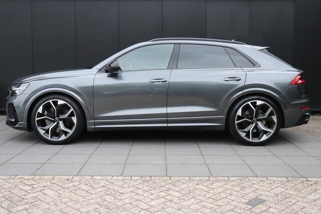 Audi Q8 4.0 TFSI RS Q8 quattro 600PK | PANO-DAK | LEDER | B&O | STANDKACHEL | SOFT-CLOSE | HEAD-UP | TREKHAAK | FULL OPTIONS