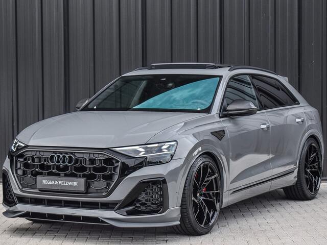 Audi Q8 60 TFSI e ABT AERO COMPETITION | ABT LEGACY WHEELS | B&O ADVANCED | PANORAMADAK | MASSAGE STOELEN | 4 WIEL BESTURING | ALCANTARE HEMEL | SOFT CLOSE | ELEKTR. TREKHAAK | STOELVERWARMING + VENTILATIE | AKOESTISCH GLAS | OLED ACHTERLICHTEN